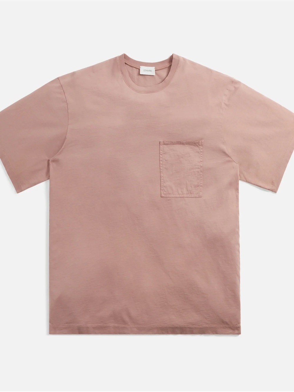 Lemaire Men’s Chest Pocket Tee - Muave